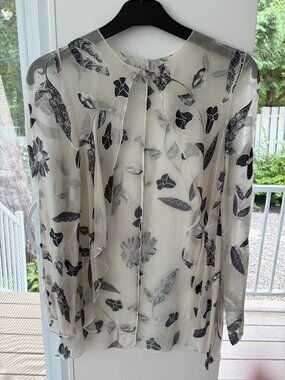 Ensemble 3 Pcs Haute Couture JEAN-MARIE PUJOL Paris Floral
